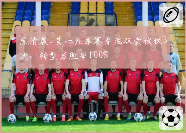 陈清晨_贾一凡本赛季混双尝试仅3次，转型后胜率100%